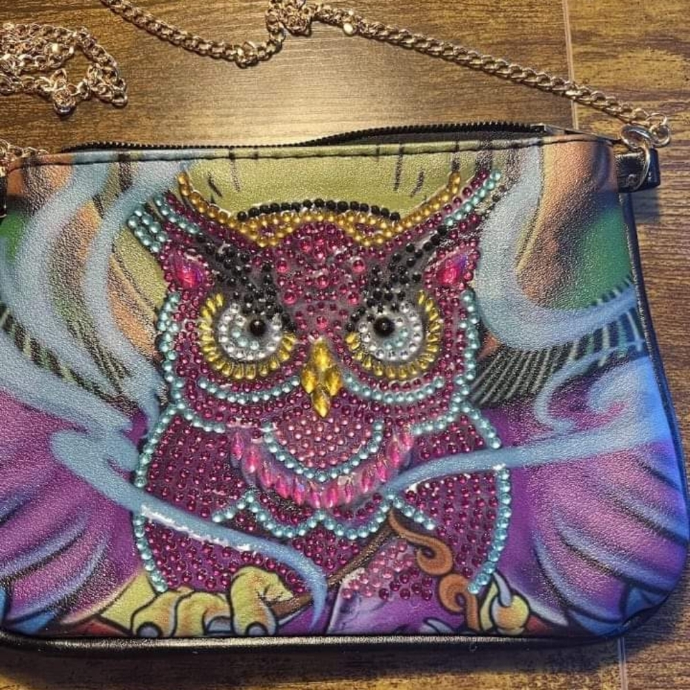 Diamond painting purse